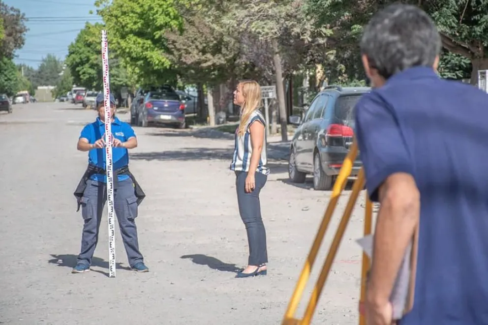 El municipio trabaja en barrio Unter para que sea pavimentado 