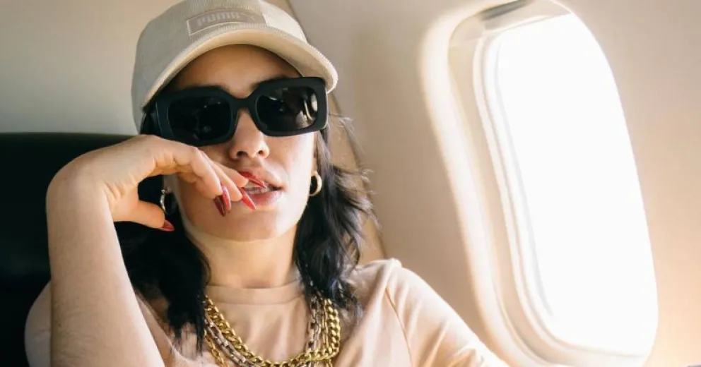 Los looks de Lali Espósito con los que se paseó por Qatar