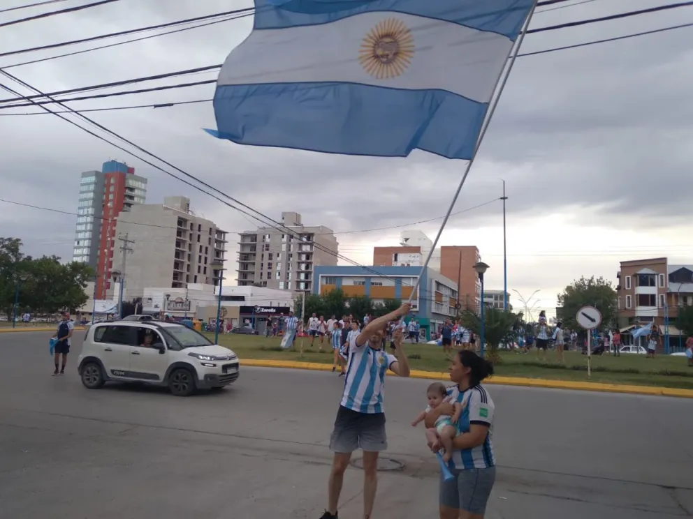 ¡Mirá! Estas son postales de la región tras el pase de Argentina a semifinales 