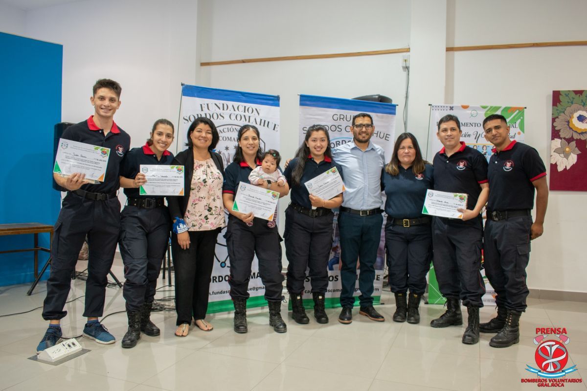bomberos lengua se&ntilde;as