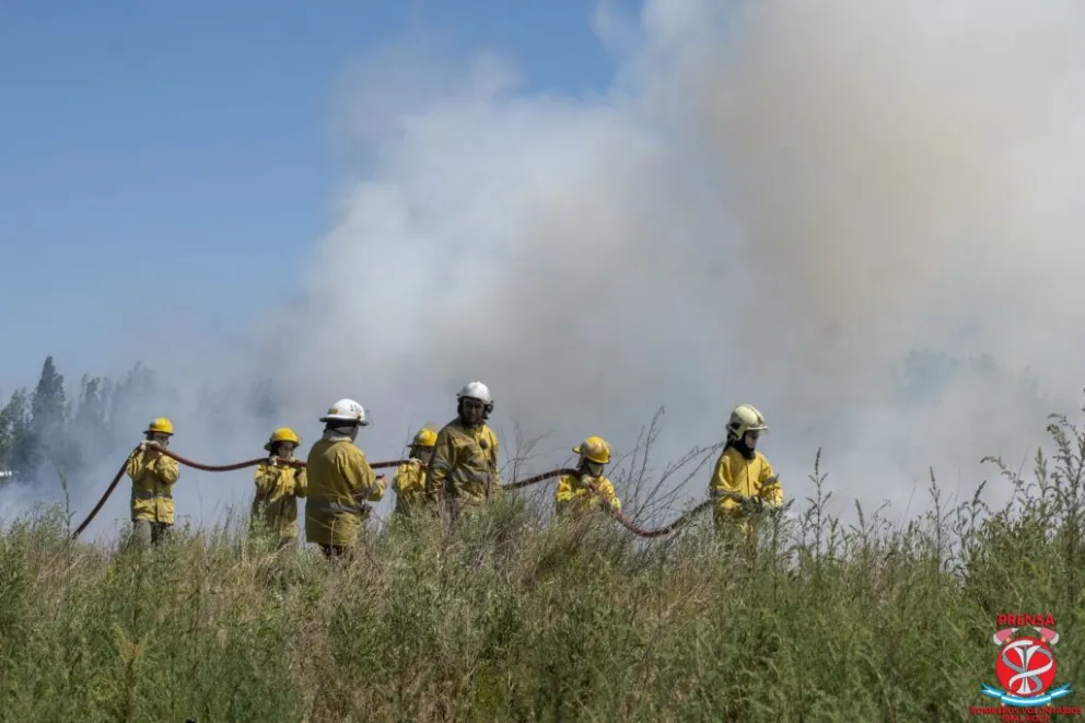 Alertan ante el peligro de incendios debido a las olas de calor en la región