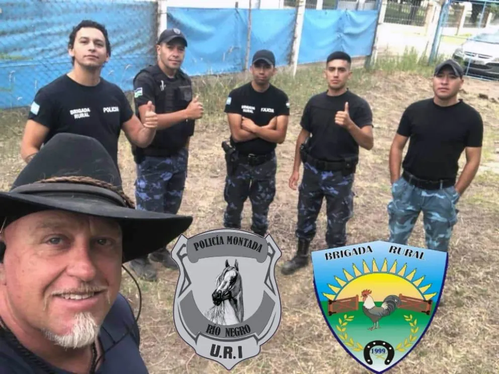 Un jinete australiano dio cátedra a la División Montada y la Brigada Rural de Roca