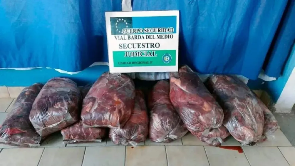 La historia de nunca acabar: Secuestraron 150 kilos de carne transportados en forma ilegal