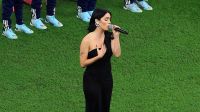 Mundial Qatar 2022: Lali Espósito cantó el Himno Nacional Argentino y emocionó a todo el estadio