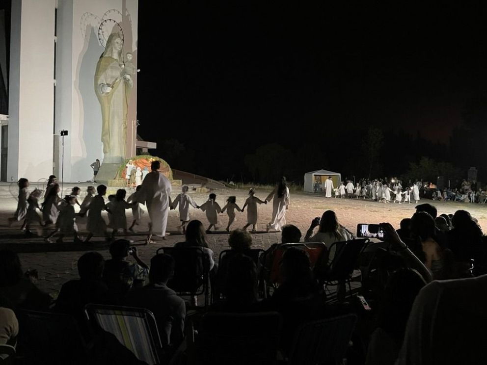 pesebre santuario mar&iacute;a auxiliadora y san miguel arcangel