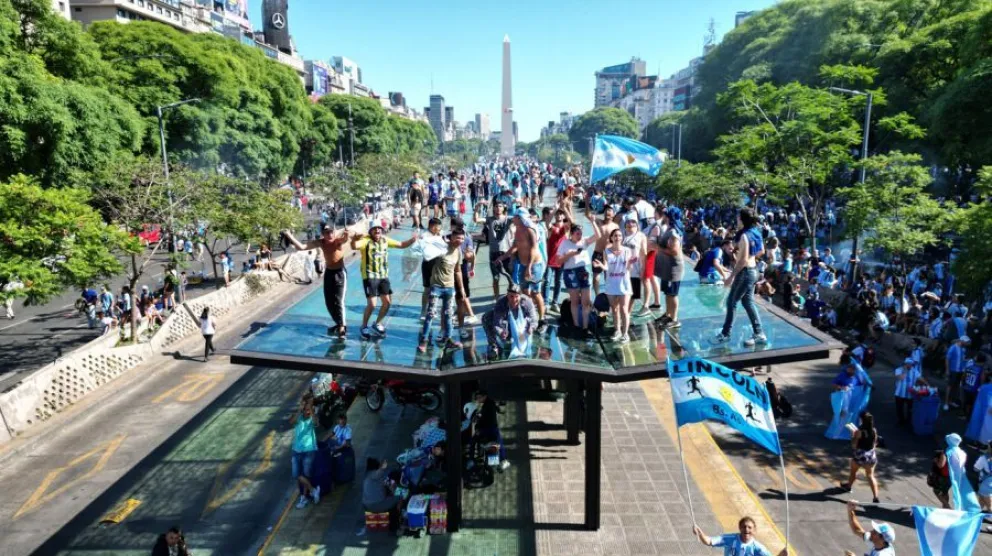 Celebración y descontrol: los daños por vandalismo fueron de $ 900 millones
