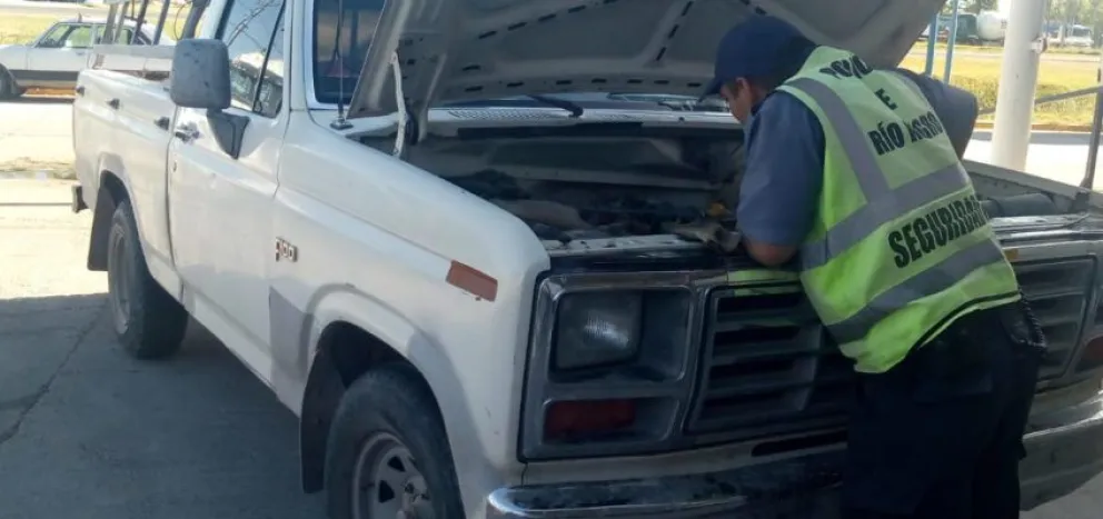 Una nueva camioneta secuestrada por datos adulterados