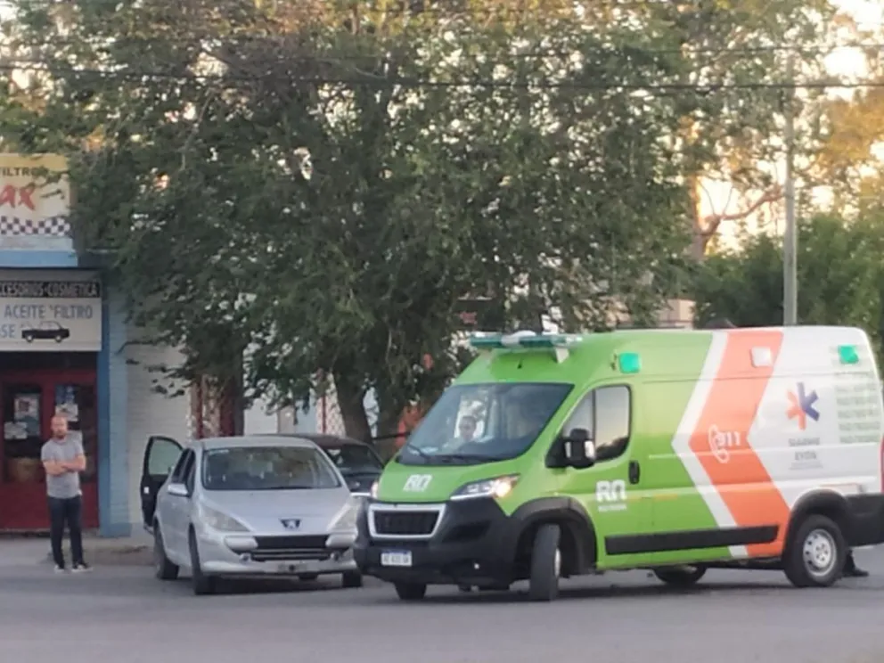 No respetó la prioridad de paso y provocó un fuerte choque