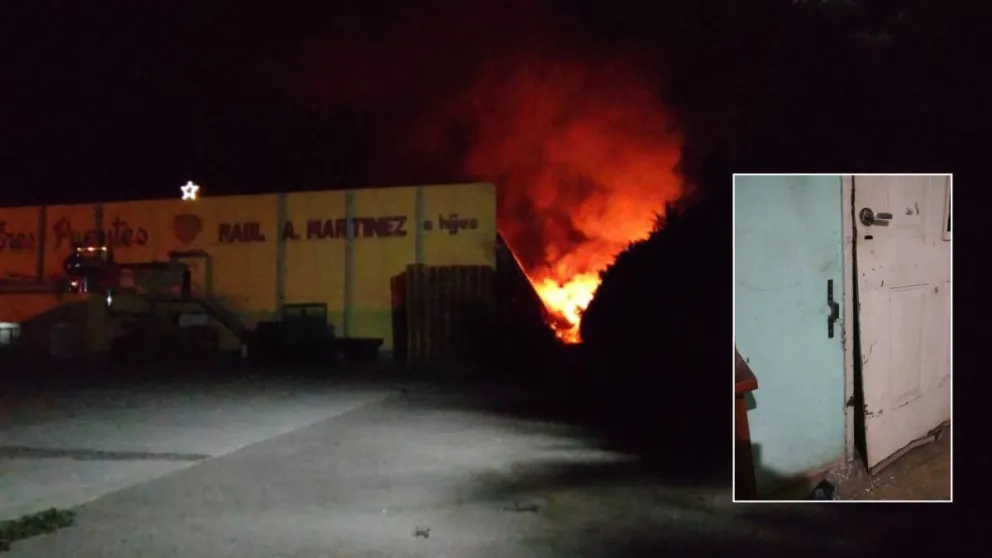 ¿Accidental o intencional? Investigan el incendio del galpón “Los Tres Puentes” 