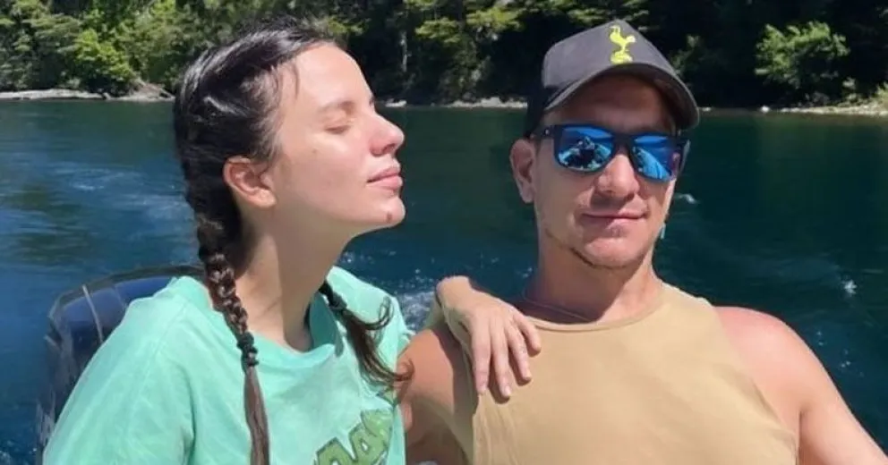 El álbum de fotos de Nico Vázquez y Gimena Accardi en San Martín de Los Andes