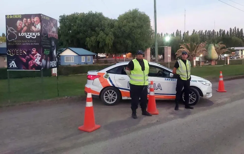 La policía implementará un dispositivo de seguridad en la Fiesta Nacional de la Pera