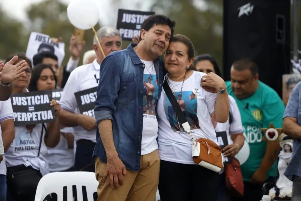 Homenaje a Fernando Báez Sosa a tres años de su muerte: “Sin él la vida se terminó para nosotros”