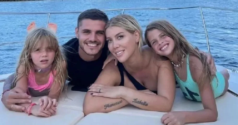El nuevo look que le hizo Mauro Icardi a su hija: quedó irreconocible
