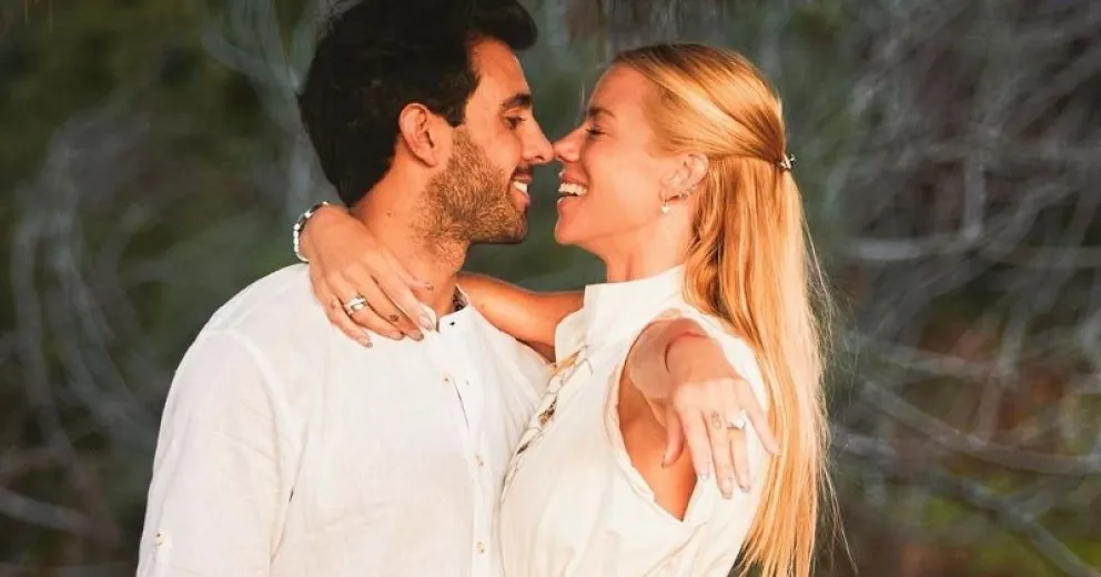Nicole Neumann se fue a comprar su vestido de novia y mostró todo