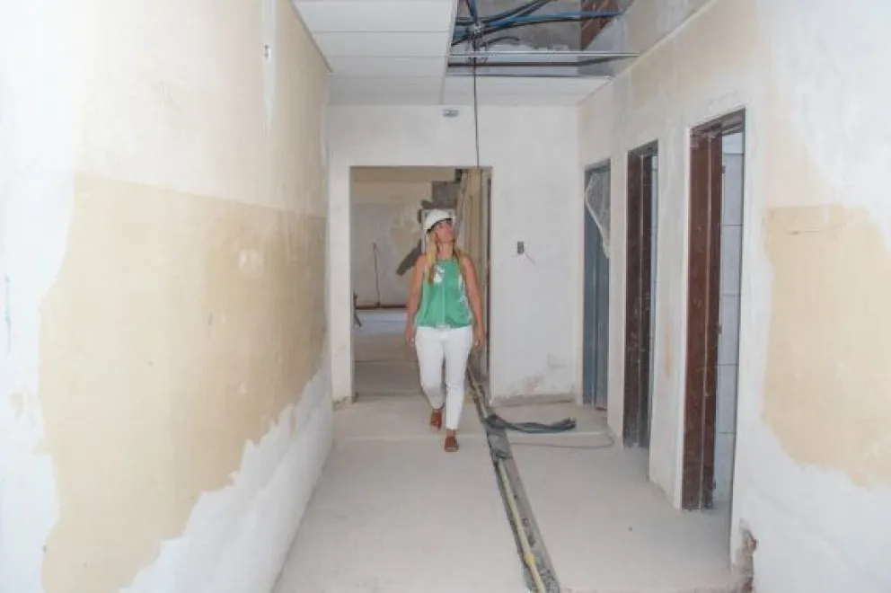 Cada vez más cerca: la obra del CIM de barrio Tiro Federal presenta un avance del %80