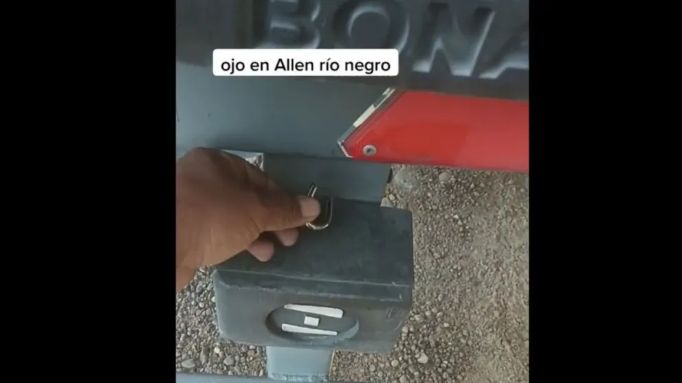 VIDEO: le robaron a un camionero cuando se detuvo a dormir en Allen 