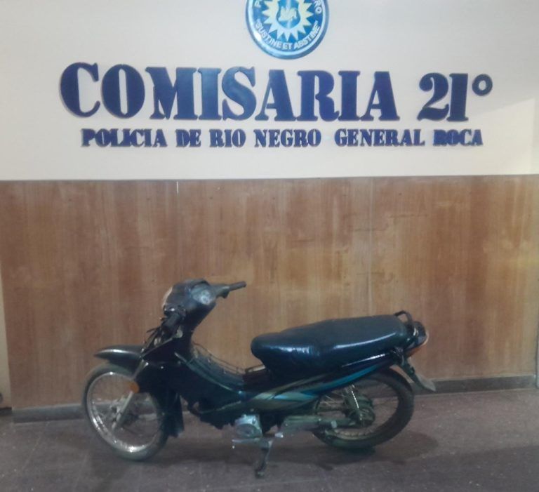 Dos motos con pedido de secuestro fueron recuperadas y entregadas a sus dueños en Roca