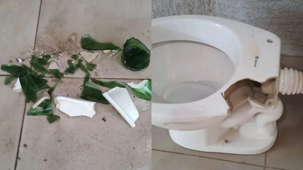 Vandalismo en Apycar: rompieron los baños y causaron destrozos 
