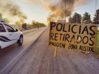 Se agudiza el conflicto por la Zona Austral: policías retirados anticipan corte de ruta en el puente Cipolletti-Neuquén