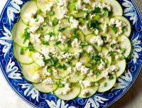 Disfruta de esta ensalada de verano: carpaccio de zucchini