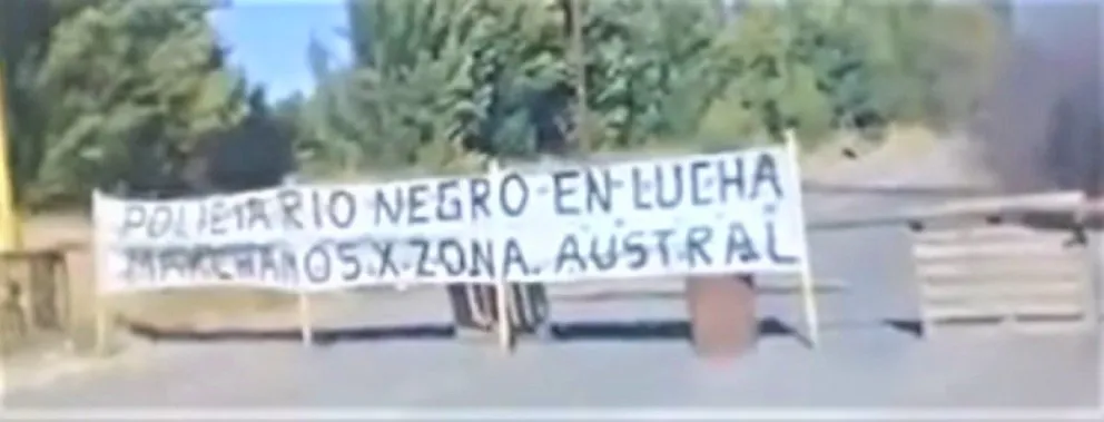 Con corte parcial de la Ruta 22, sigue el reclamo de los retirados de la Policía 