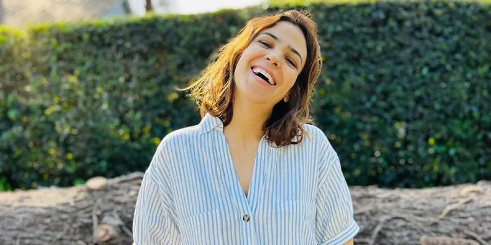 Agustina Cherri mostró la foto más linda de Bono, su bebé, a una semana del nacimiento