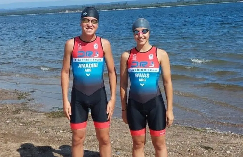 Triatlón: los juveniles roquenses brillaron en el Nacional de Córdoba