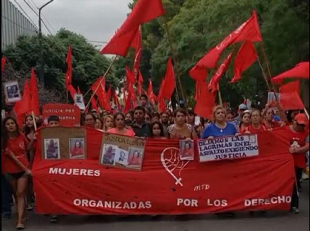 marcha por norma y luz