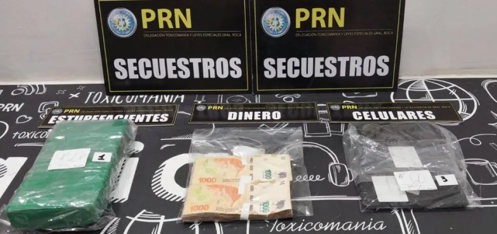 Un taxista y un menor involucrados por circular con 1 kilo de cocaína