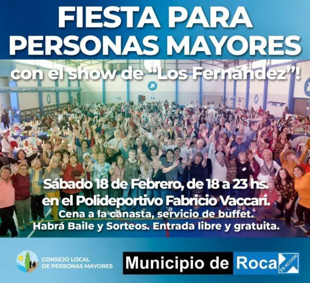 Se viene una nueva Fiesta para Adultos Mayores: ¡No te la pierdas!