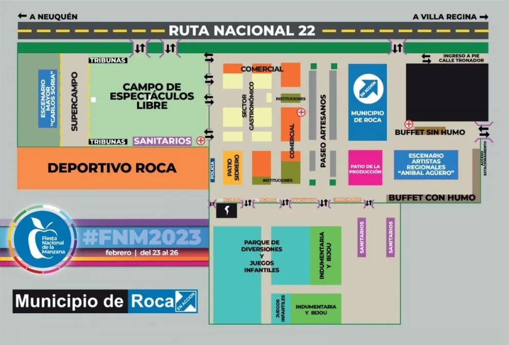 FNM: ¿Habrá colectivos gratis? ¿Cómo será el estacionamiento? ¿Dónde estarán los ingresos?