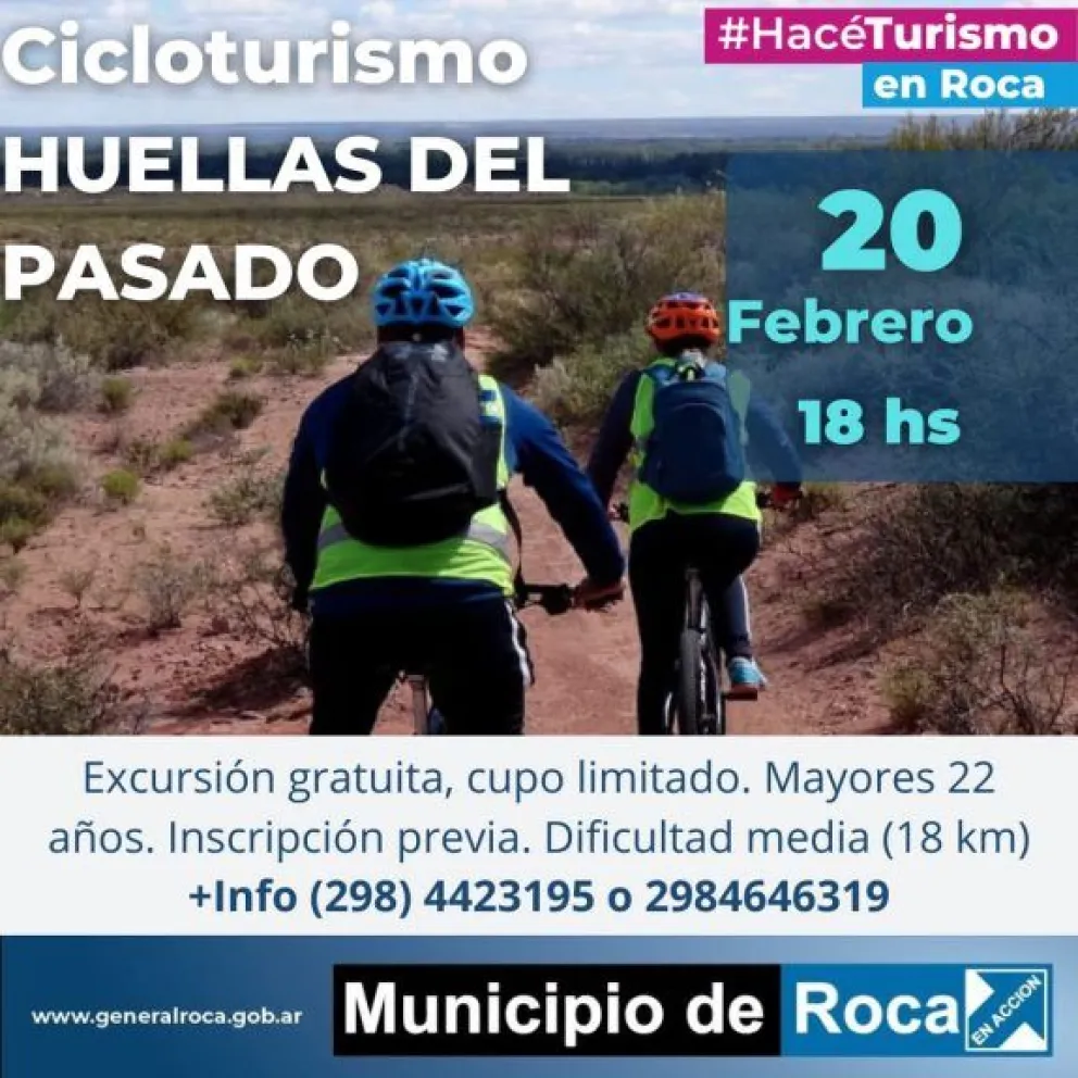 Ciclo turismo en Paso Córdoba: mirá cómo y cuándo participar de esta nueva excursión
