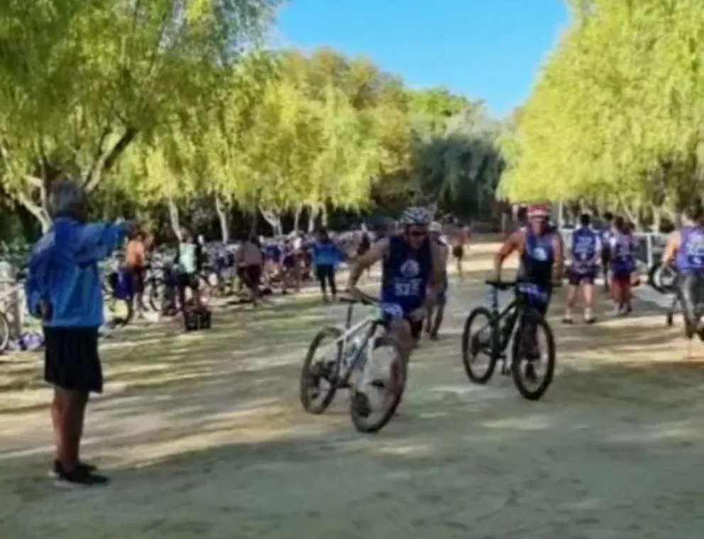 Se largó el Tría Cross en el Balneario Apycar 