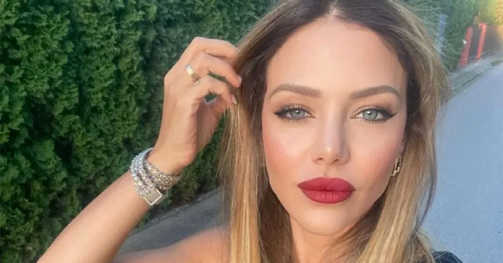 Evangelina Anderson mostró la costumbre argentina que le enseñó a sus amigas alemanas