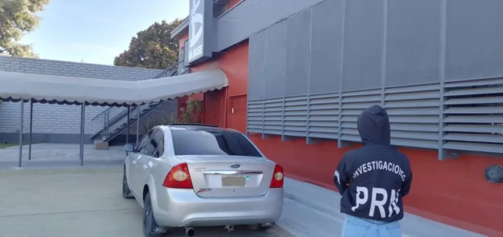 Secuestran un auto utilizado para cometer el robo de una caja fuerte