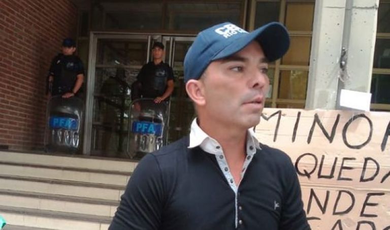 Ahora: Liberaron a Rubén Muñoz, el referente de los policías retirados