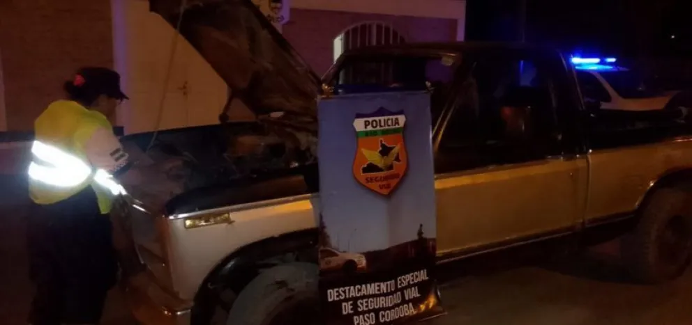 Secuestraron una camioneta en Paso Córdoba 