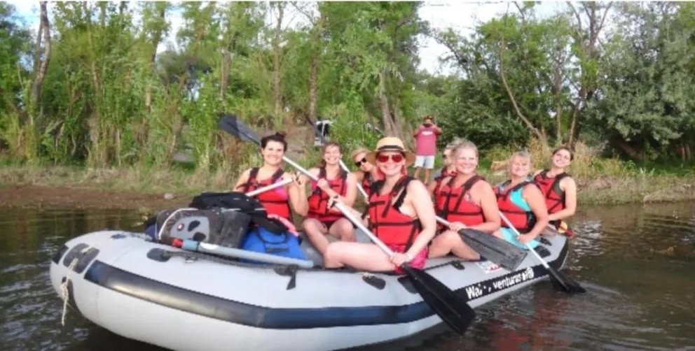 Mañana comienzan los paseos en balsa gratuitos en Paso Córdoba ¿Te sumas?