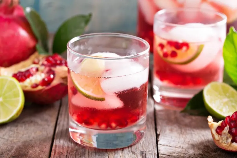 Margarita de granada: un trago fresco, que está listo en 4 pasos