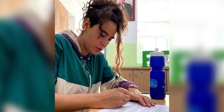 ¡Orgullo!: Otra atleta roquense va a percibir el patrocinio de una empresa local