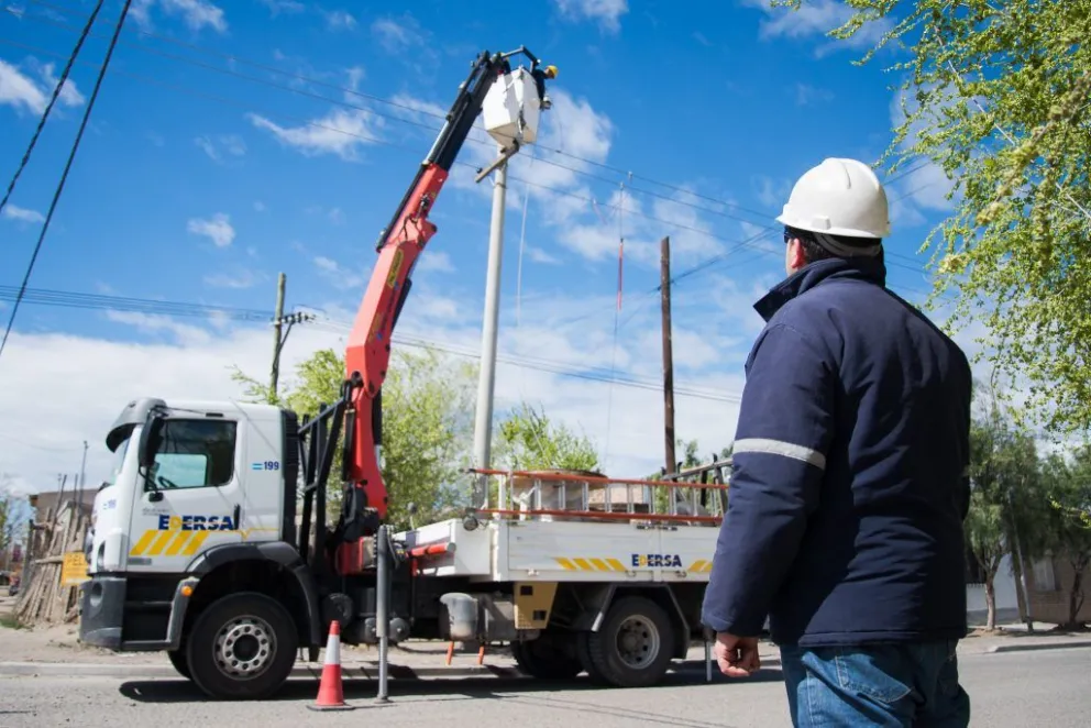 Programaron un corte de energía para este jueves en Roca. (Foto Edersa)