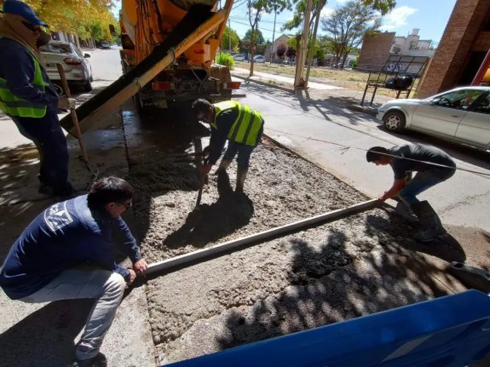 Precaución al circular: mirá que calles están siendo reparadas en Roca