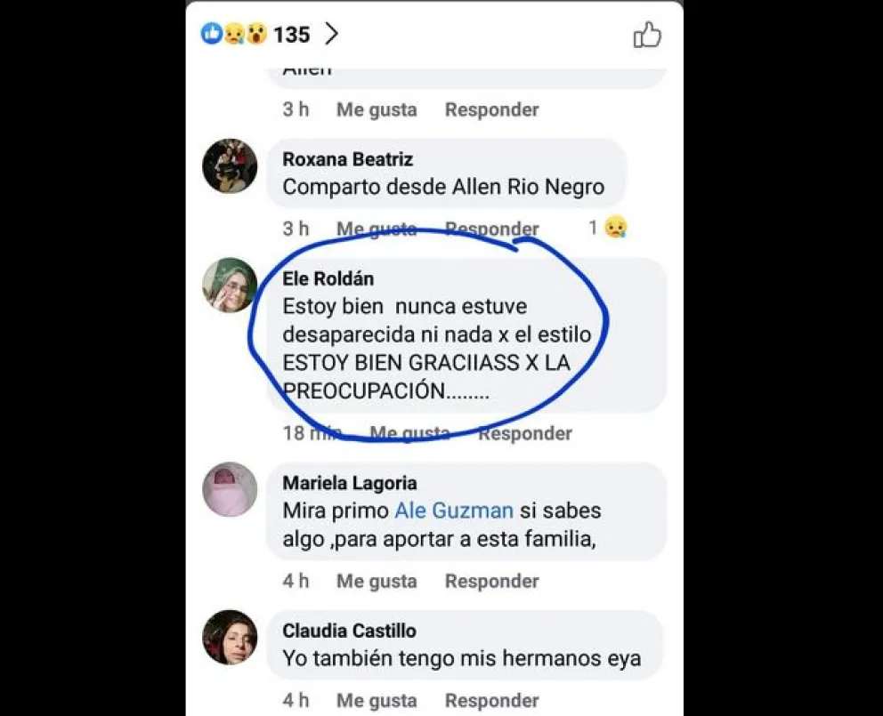 Pensaban que estaba desaparecida, pero se había mudado