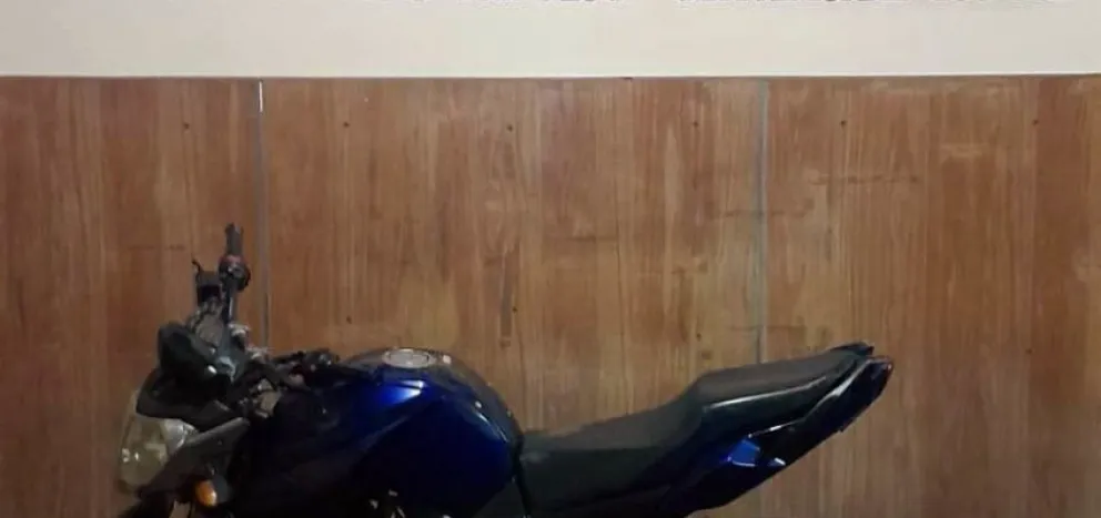 Nuevamente en manos de su propietario: Recuperaron una moto robada 