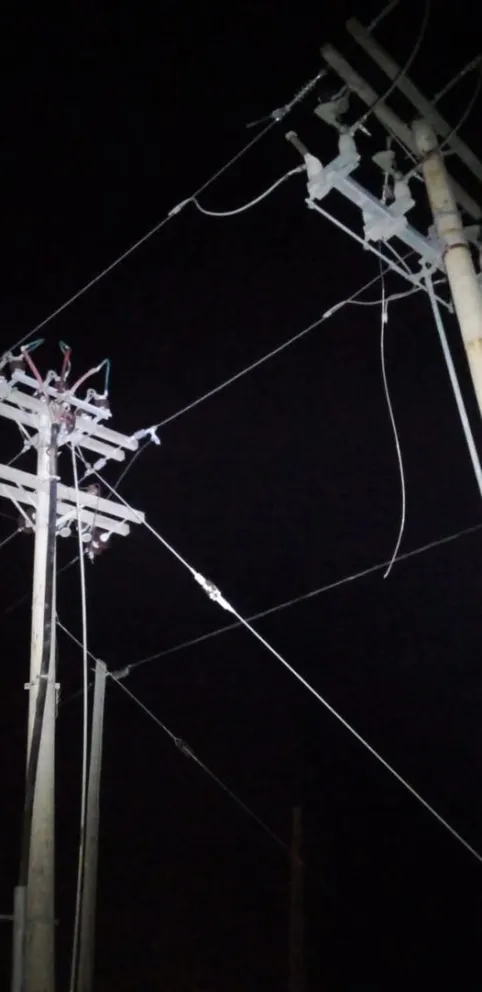 Los “roba cables” dejaron sin luz a todo Godoy en plenos festejos por sus 100 años