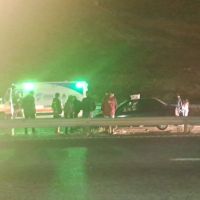 Choque en Ruta 22: perdió el control de su vehículo y colisionó contra un guardarraíl 