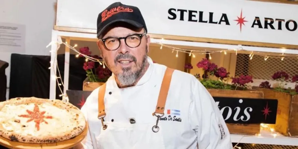 Los escandalosos precios de las pizzas que vende Donato De Santis en sus locales