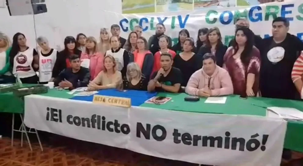 Unter ratifica el paro y dice que no fueron notificados legalmente de la Conciliación Obligatoria