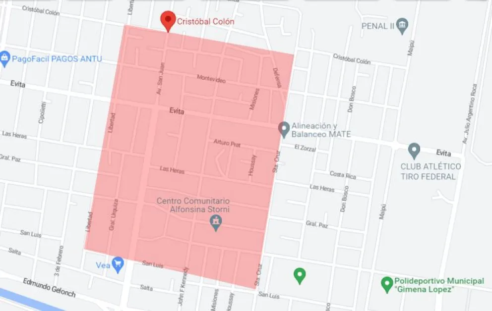 Hasta las 12:00 estará sin electricidad una zona de Roca 