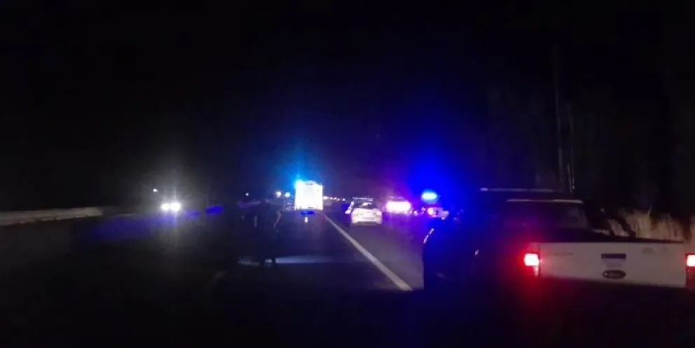 El vehículo en el que se trasladaba Tortoriello atropelló y mató a una persona
